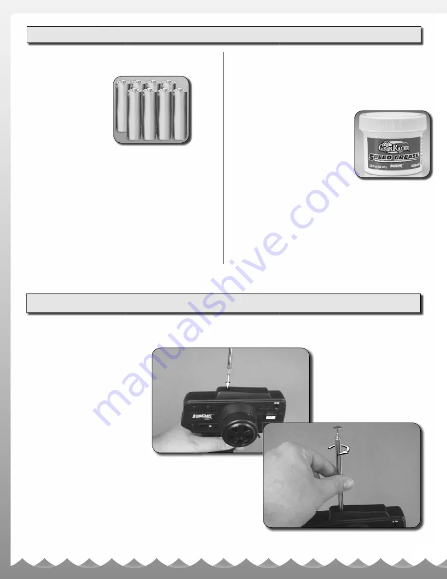 AquaCraft Mini Thunder Instruction Manual Download Page 4