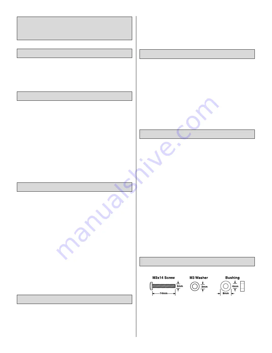 AquaCraft Top Speed 2 HCAB5010 Assembly And Operation Manual Download Page 3