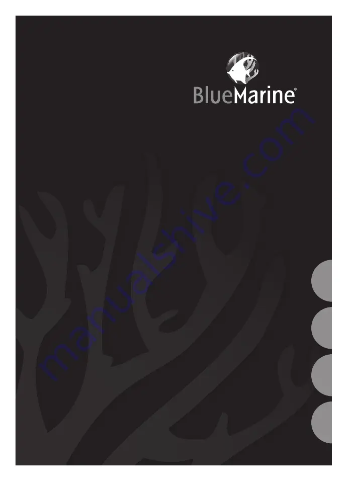 Aquadistri BlueMarine Multi Reactor 800 Instruction Manual Download Page 1