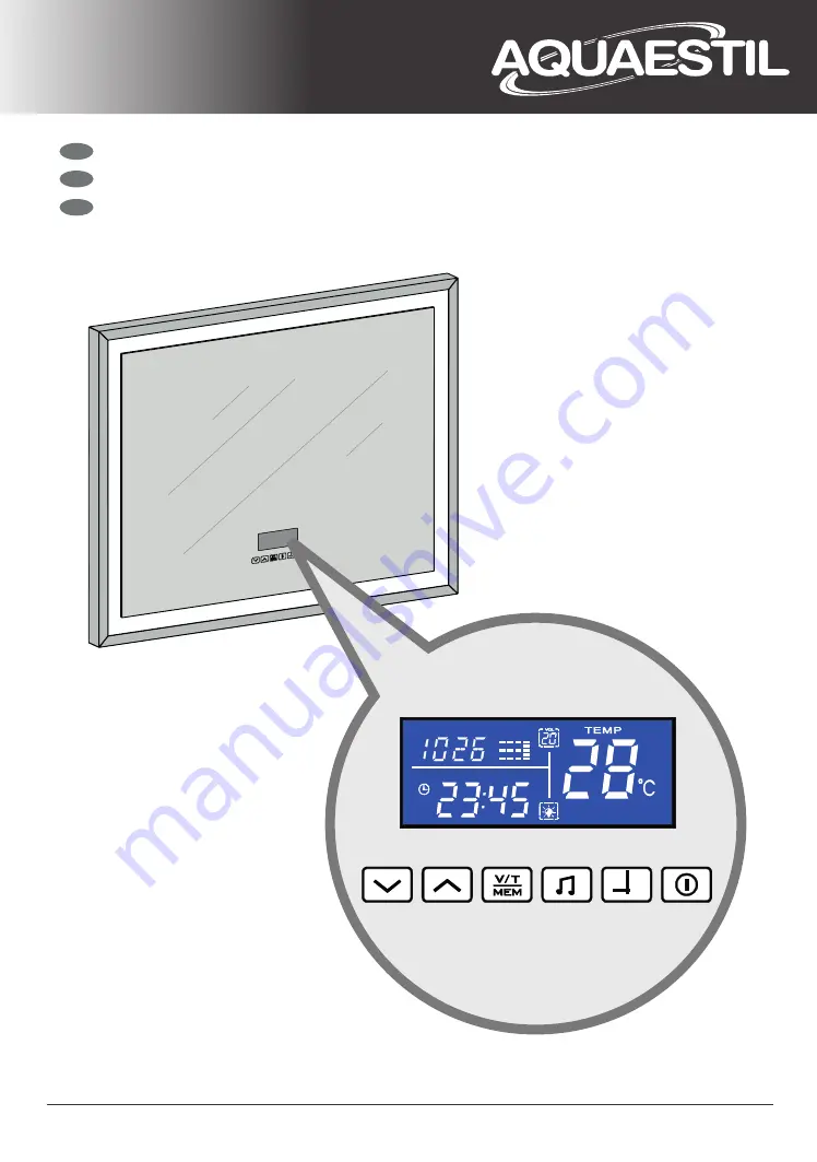 AQUAESTIL FDS062 Series User Manual Download Page 1