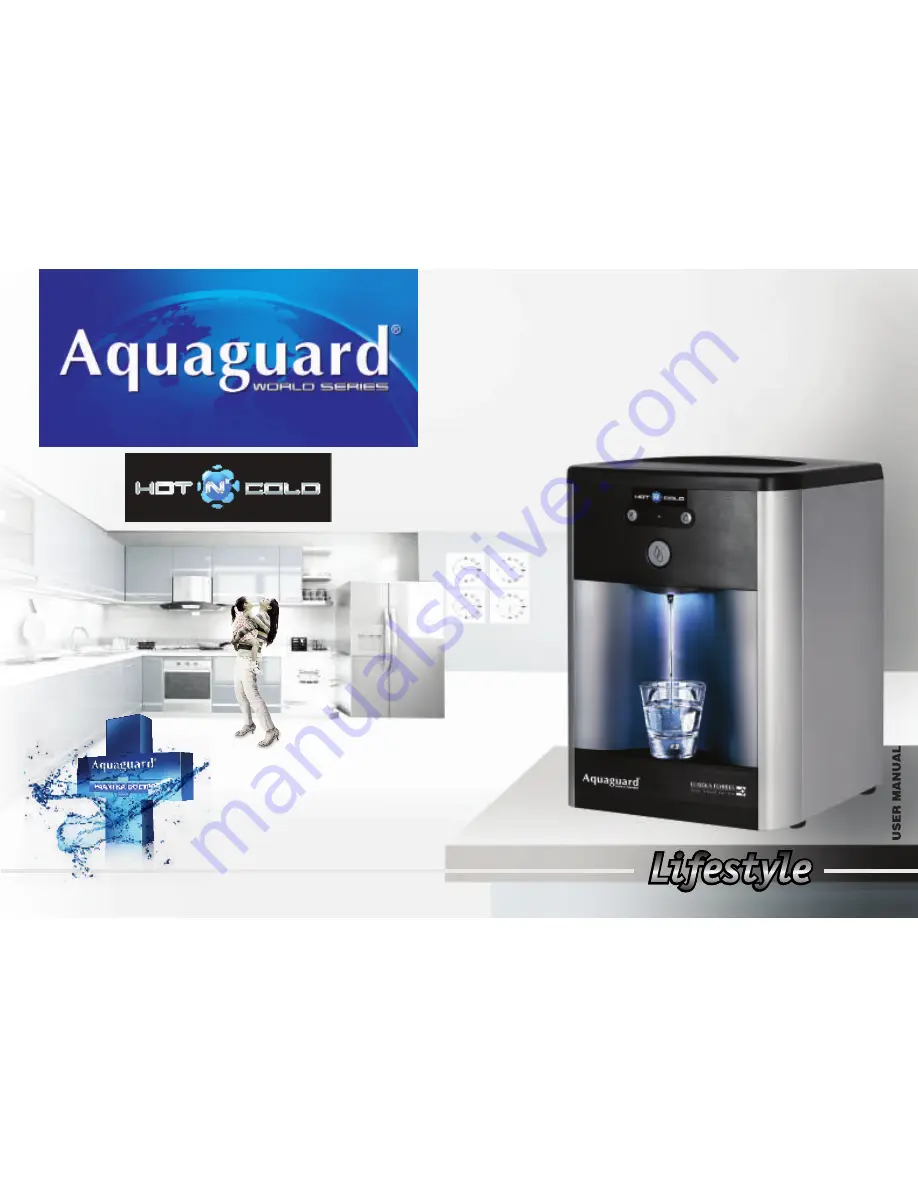 Aquaguard Hot N'Cold Скачать руководство пользователя страница 1