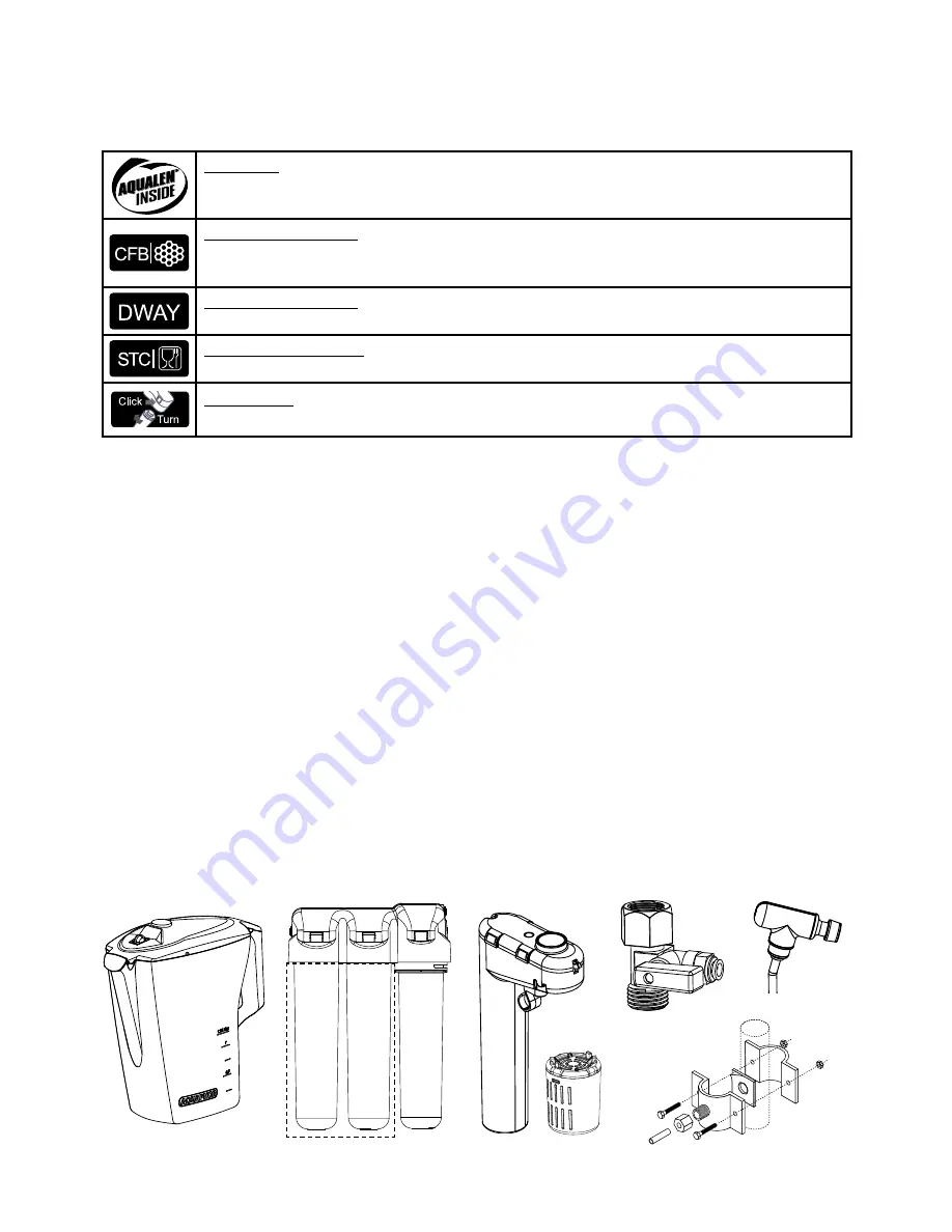 AQUAPHOR DWM-31 Instruction Manual Download Page 2