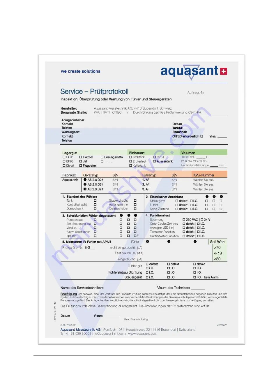 aquasant AS 2.0 D24 Скачать руководство пользователя страница 38