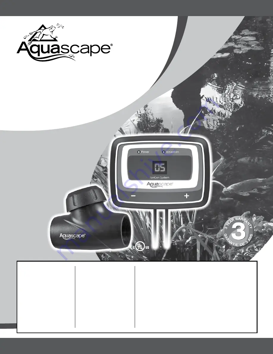 AquaScape 95027 Скачать руководство пользователя страница 1