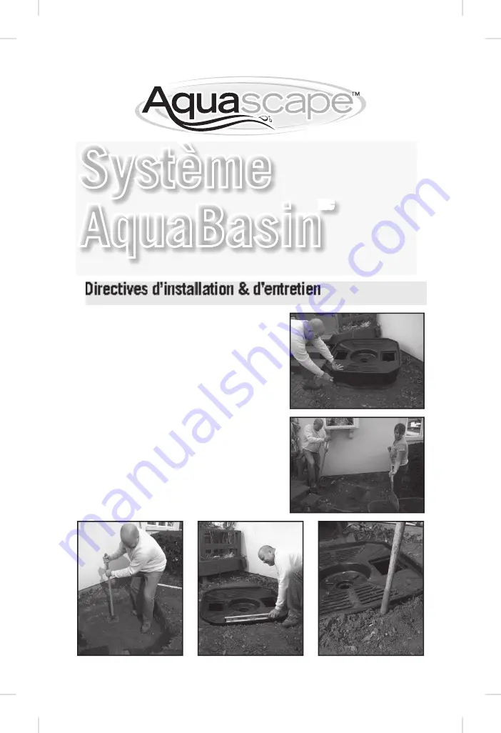 AquaScape AquaBasin 98134 Скачать руководство пользователя страница 8