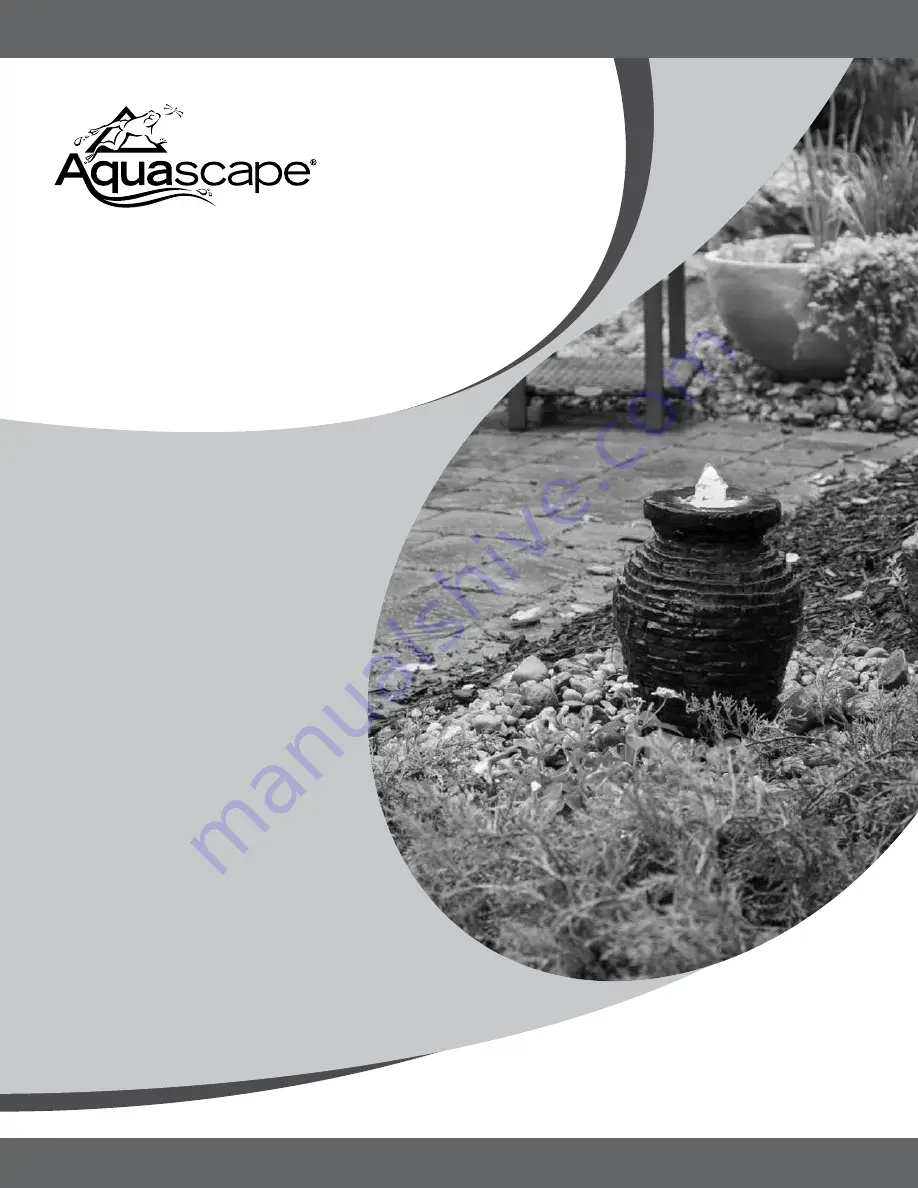 AquaScape AQUABASIN Series Instructions & Maintenance Download Page 1