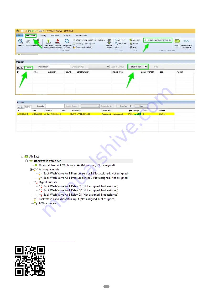 AquaStar Loxone Operation Manual Download Page 10