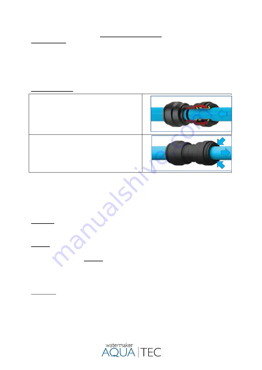 Aquatec-Watermaker DD 500 User Manual Download Page 14