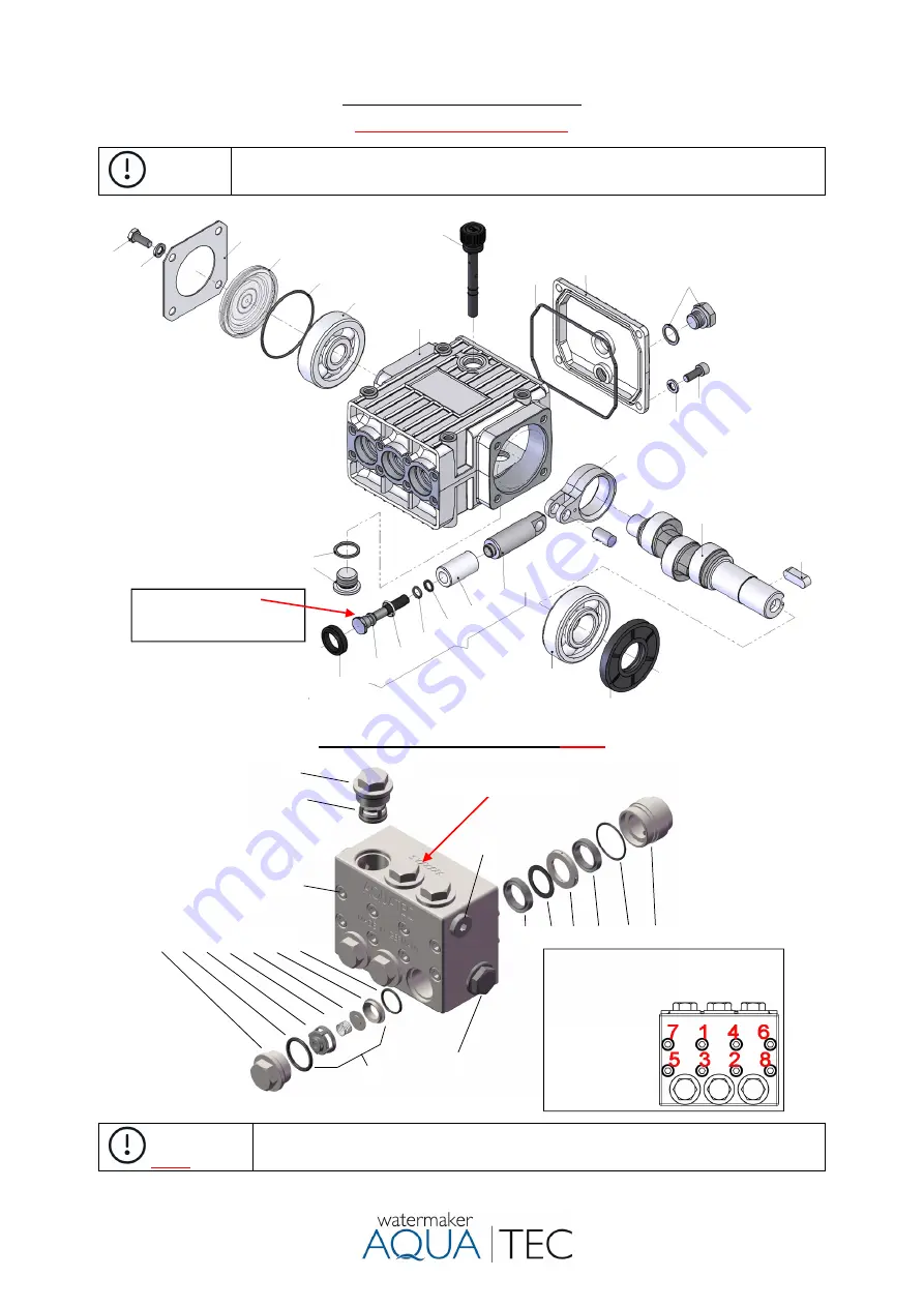 Aquatec Watermaker AC 110 Technical Manual Download Page 28