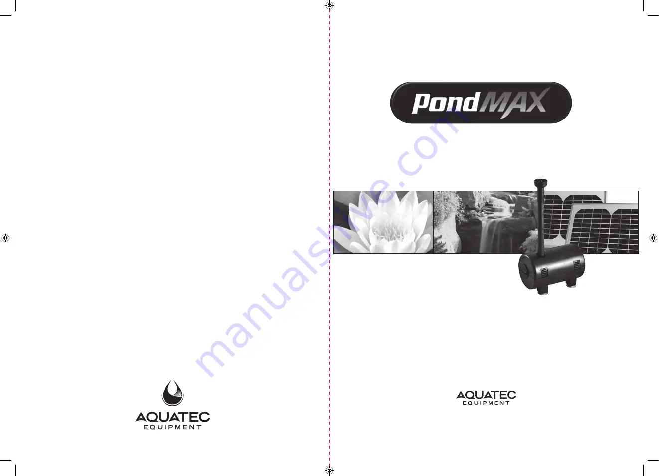 AQUATECH PondMax Ultra Series Скачать руководство пользователя страница 1