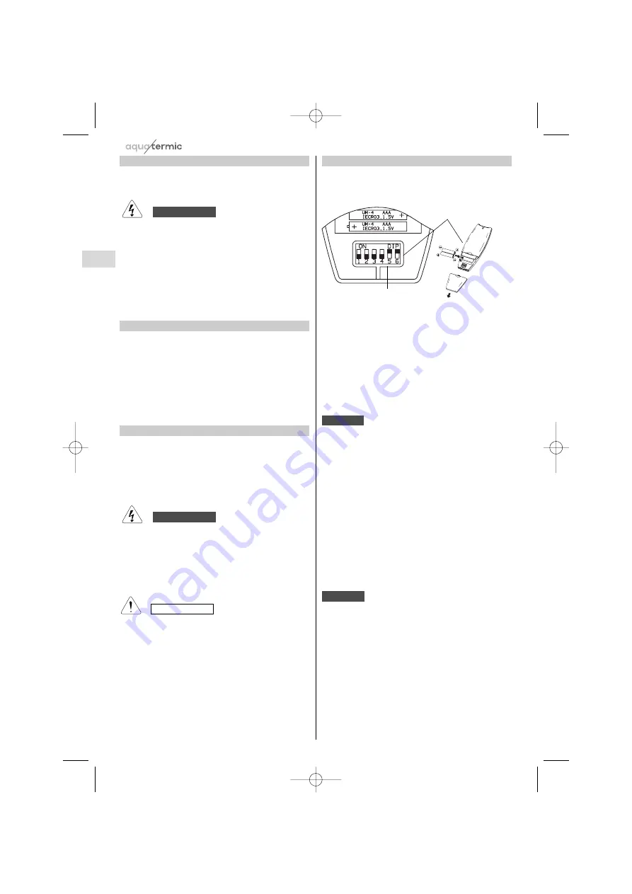 aquatermic 3IAA0406 Скачать руководство пользователя страница 18
