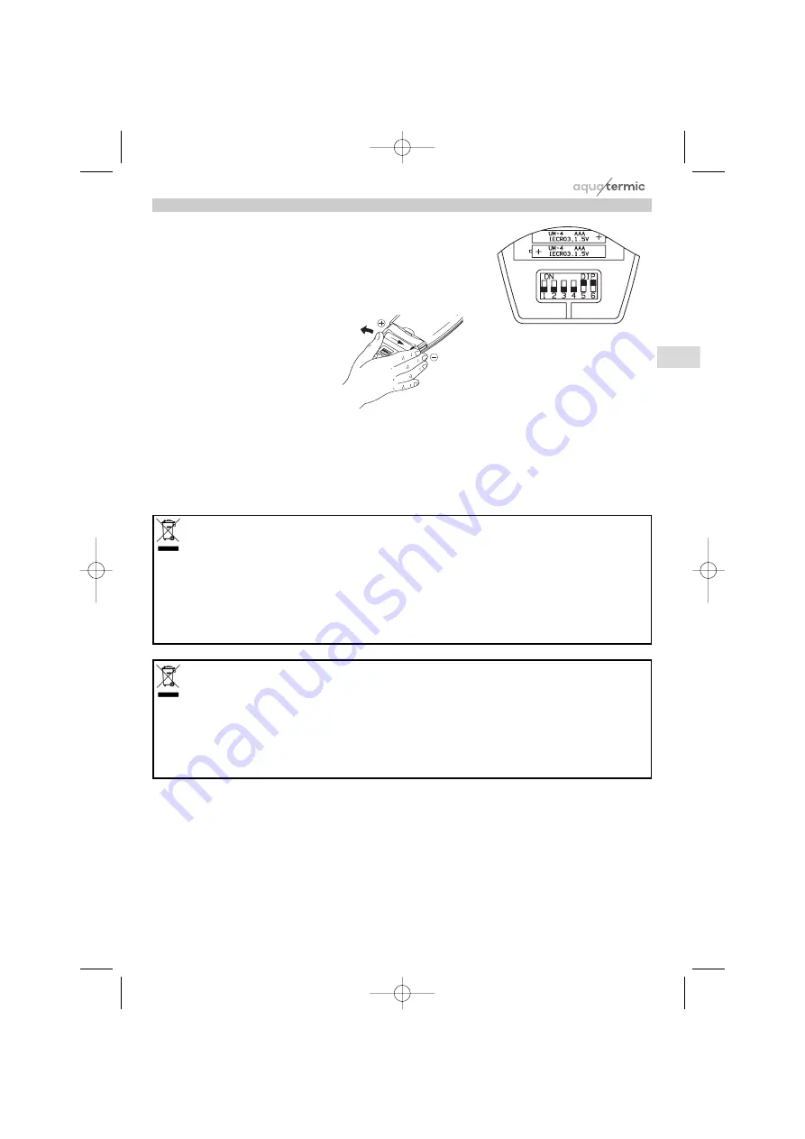 aquatermic AQ WNI 12 Operating Instructions Manual Download Page 43