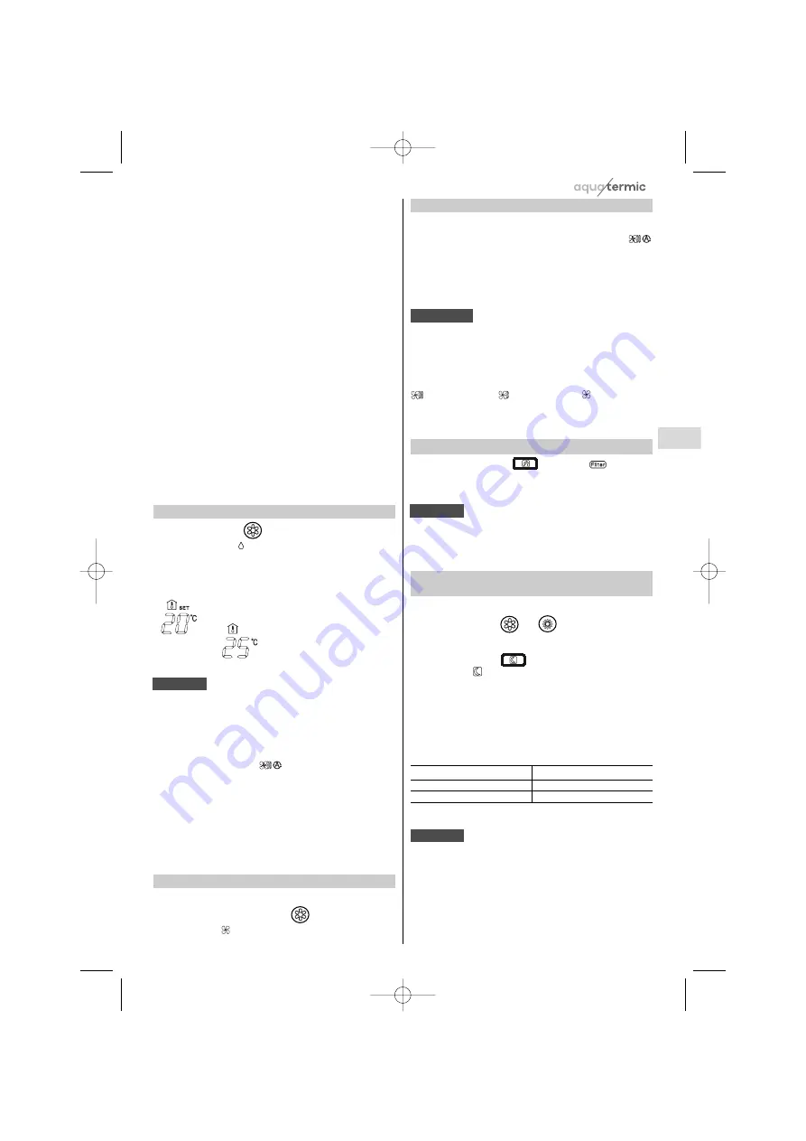 aquatermic AQ WNI 12 Operating Instructions Manual Download Page 77