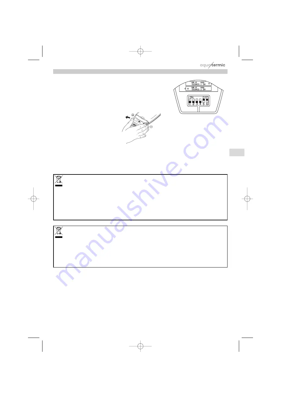 aquatermic AQ WNI 12 Operating Instructions Manual Download Page 85