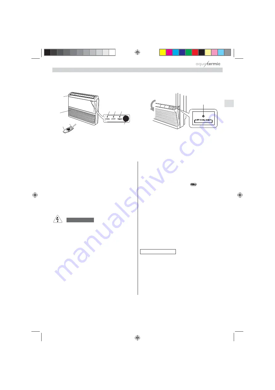 aquatermic AQSFT 12 Operating Instructions Manual Download Page 3