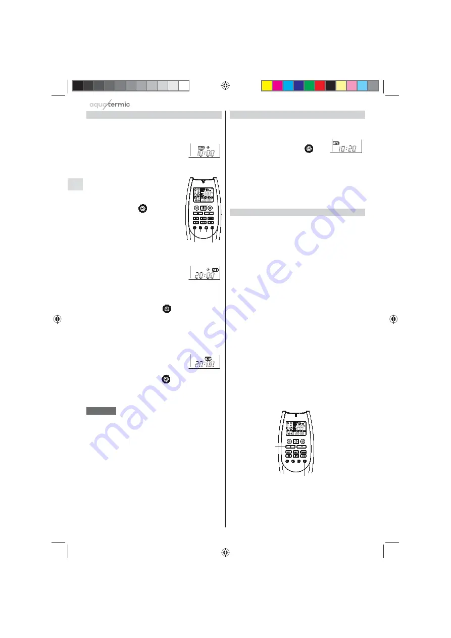 aquatermic AQSFT 12 Operating Instructions Manual Download Page 22