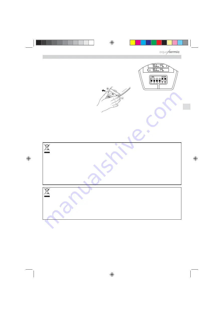 aquatermic AQSFT 12 Operating Instructions Manual Download Page 57