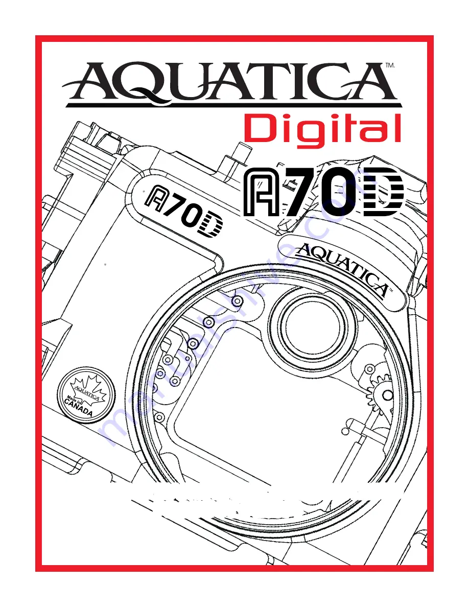 Aquatica Digital A70D Скачать руководство пользователя страница 1