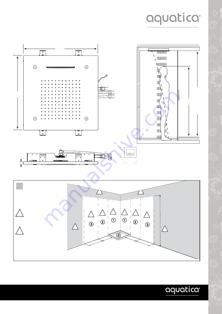 Aquatica Digital Polaris MCSQ-500 Installation & Care Manual Download Page 3