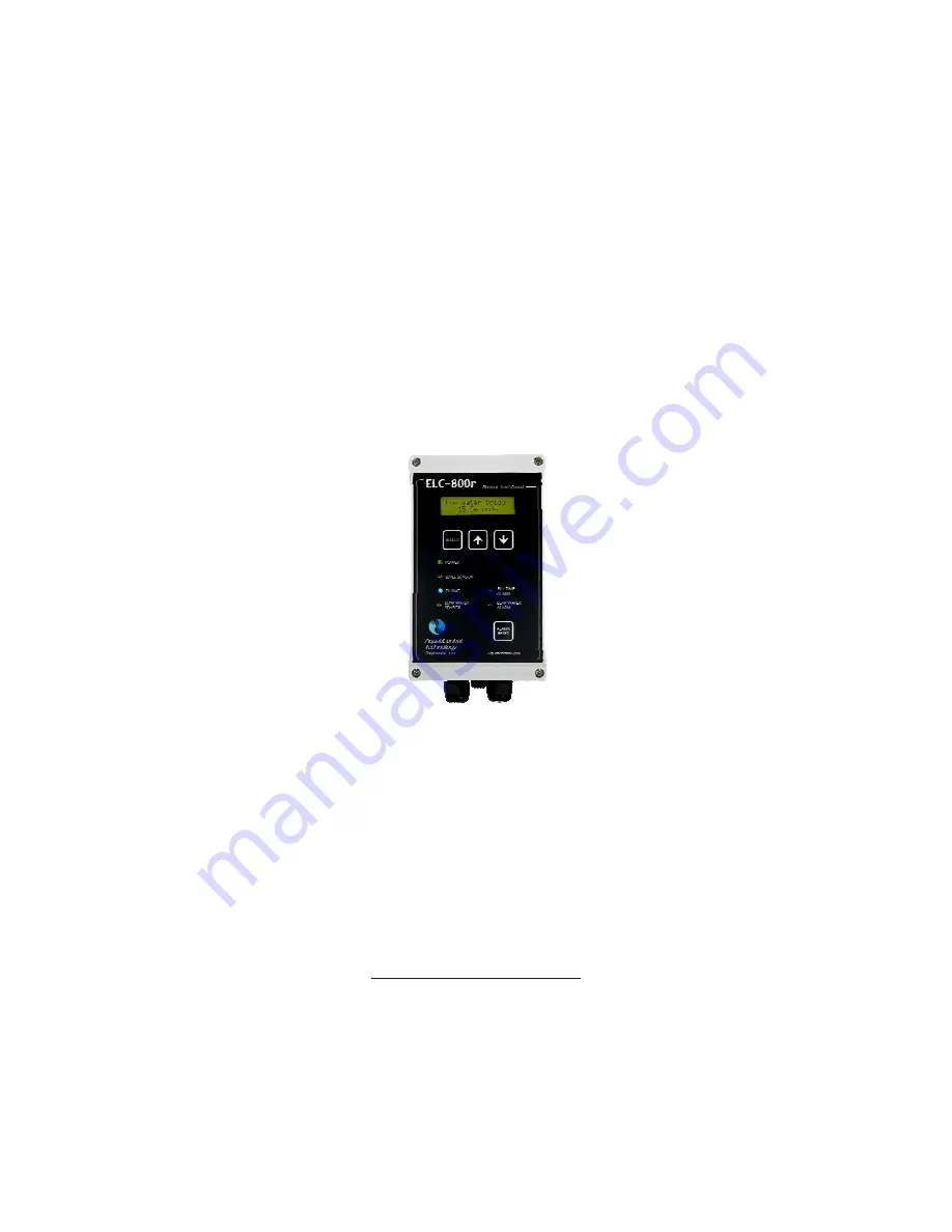 AquatiControl Technology ELC-800r Operation And Maintenance Manual Download Page 1