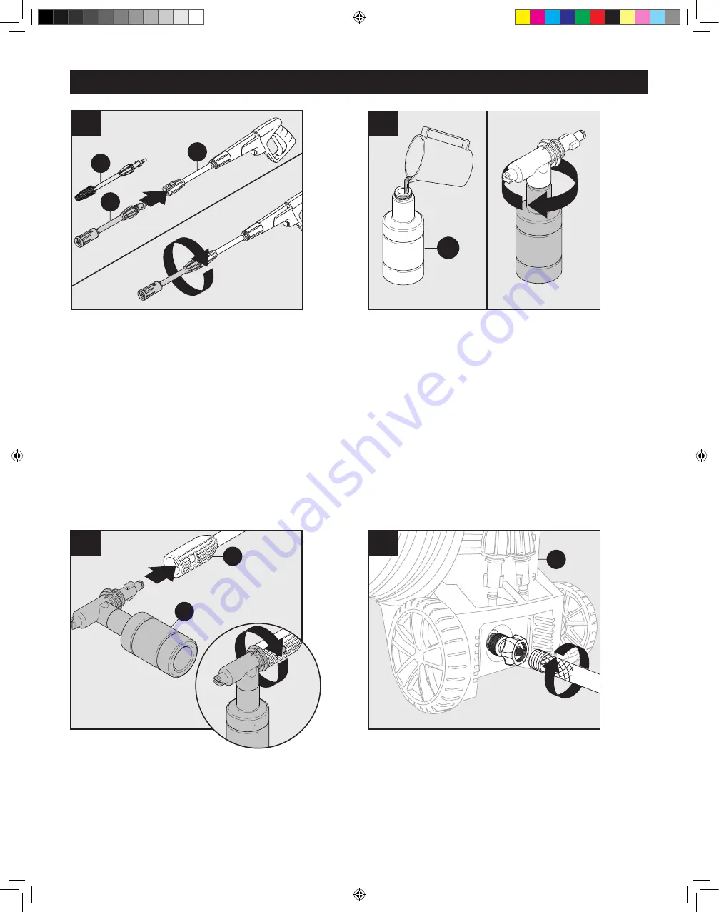 AR Blue Clean AR 142 S Assembly, Care And Use Instructions Download Page 25