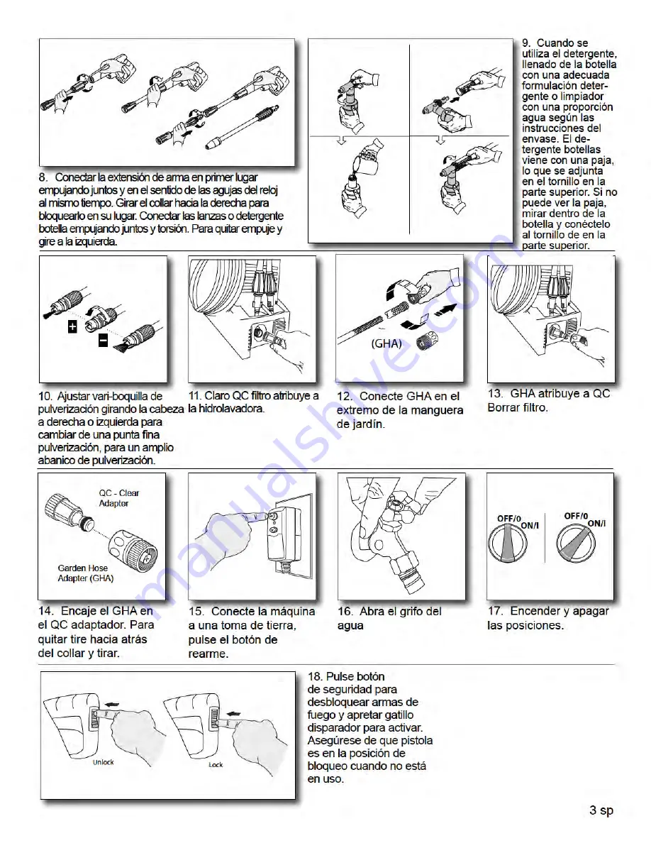 AR Blue Clean AR110S Instruction Manual Download Page 23