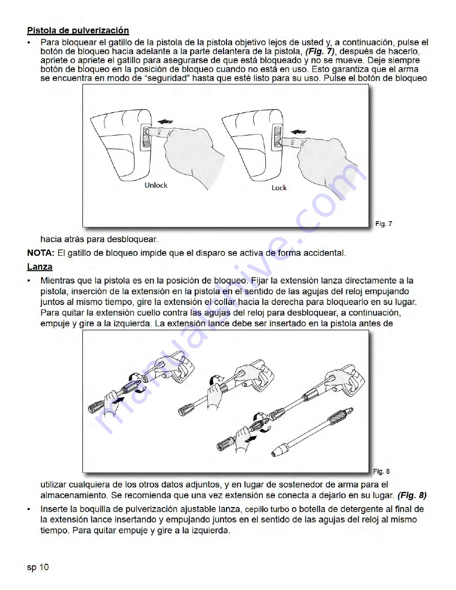 AR Blue Clean AR110S Instruction Manual Download Page 30