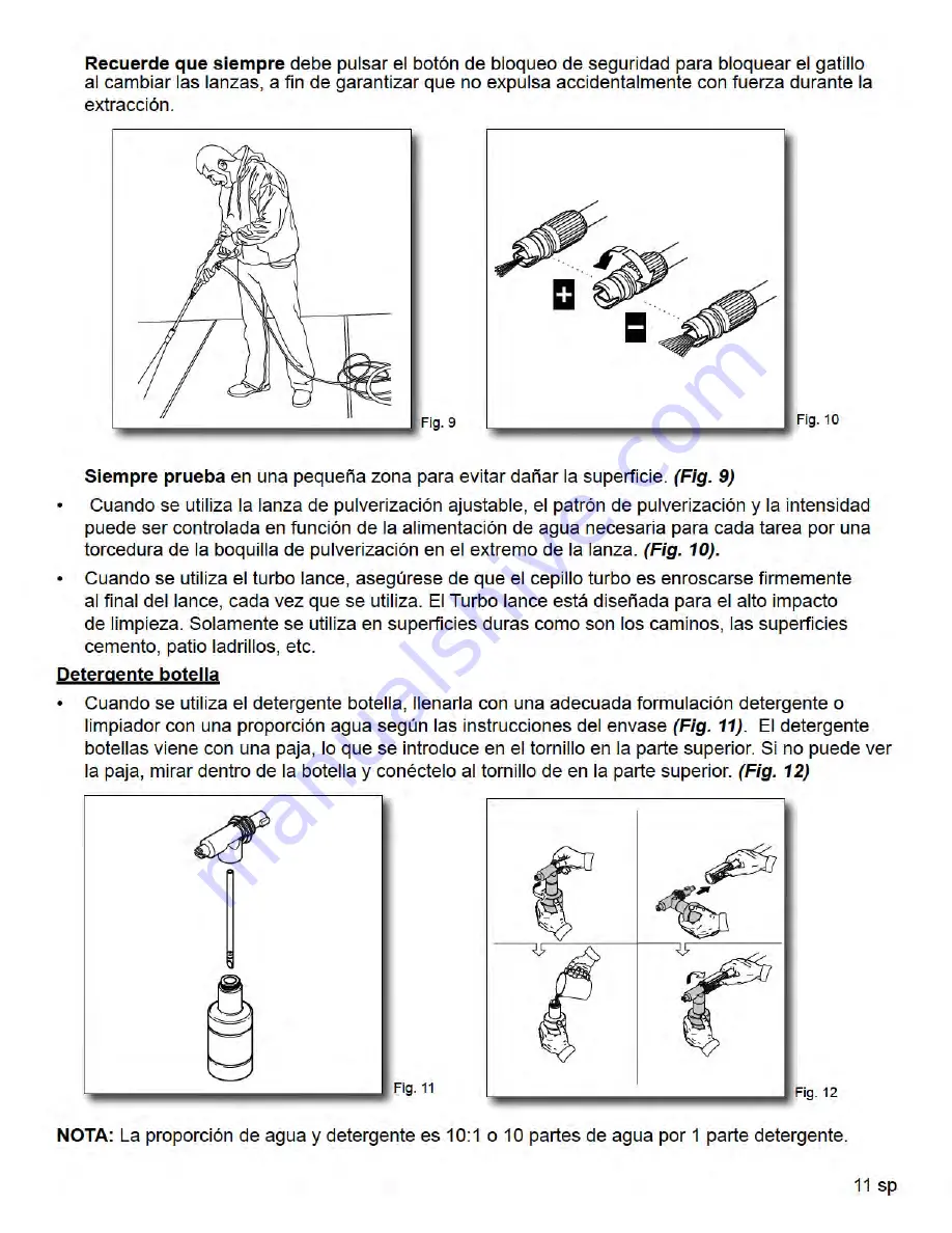 AR Blue Clean AR110S Instruction Manual Download Page 31