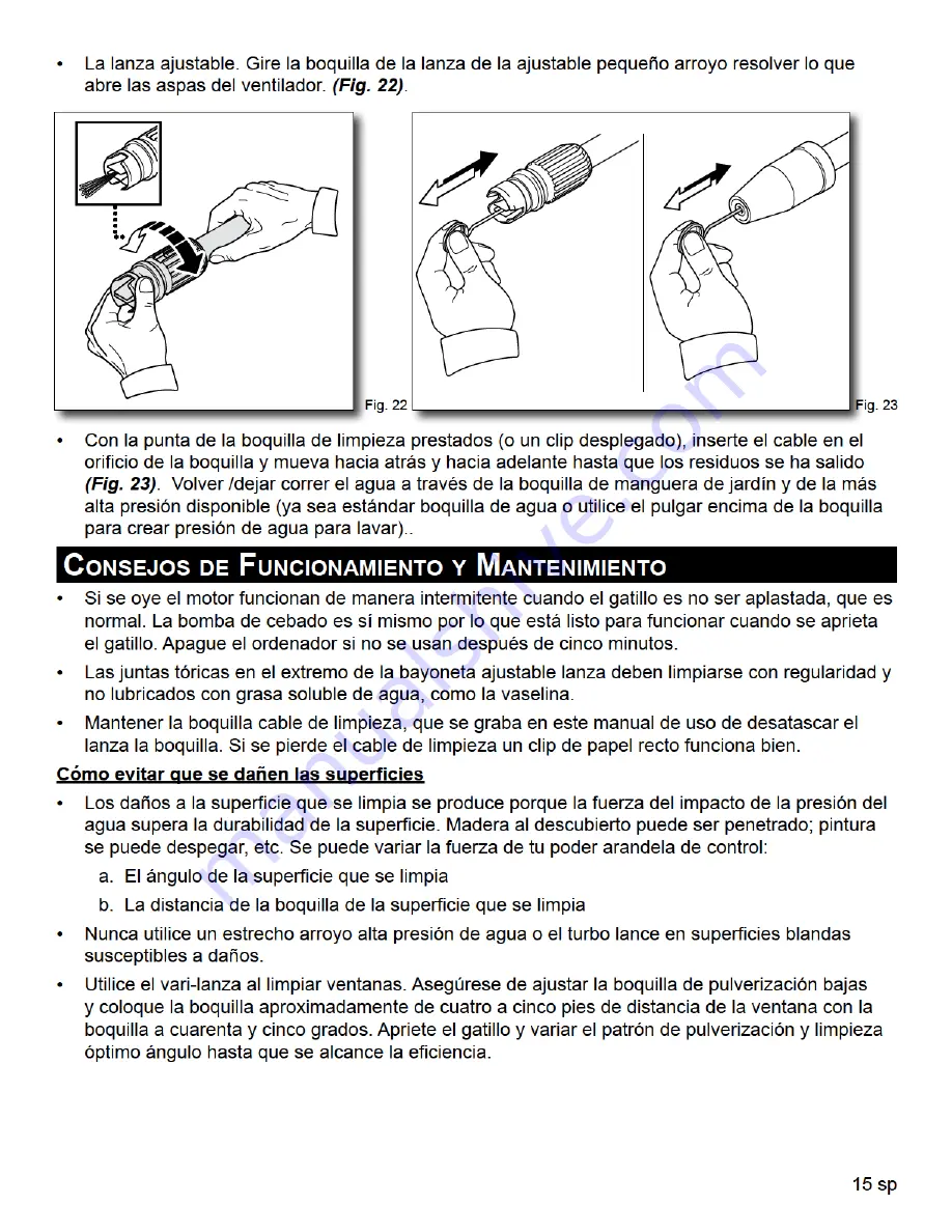 AR Blue Clean AR110S Instruction Manual Download Page 35