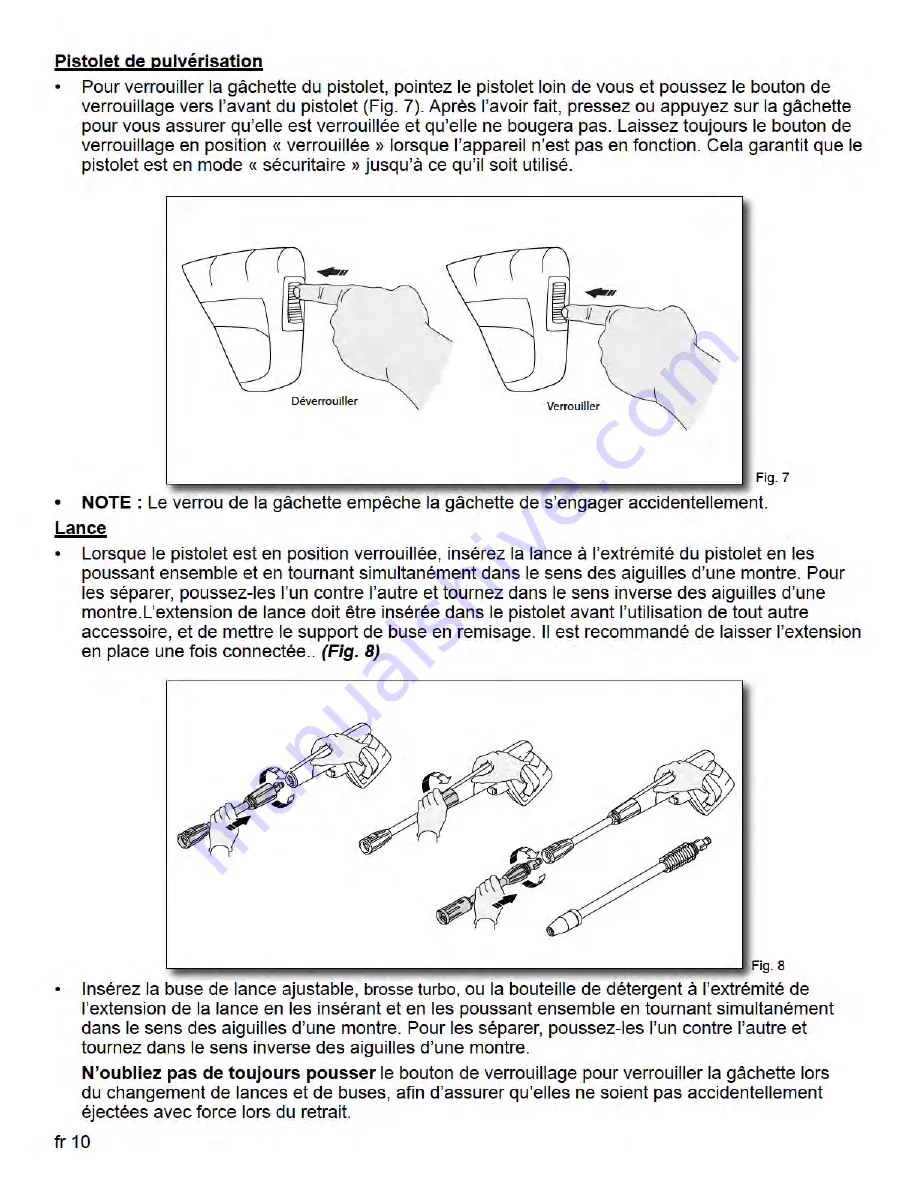 AR Blue Clean AR110S Instruction Manual Download Page 50