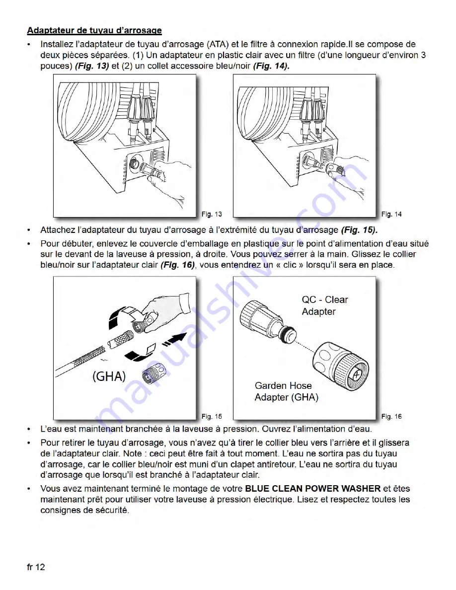 AR Blue Clean AR110S Instruction Manual Download Page 52