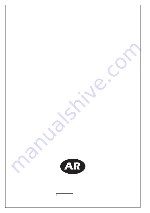 AR RC-21 Instruction Manual Download Page 8