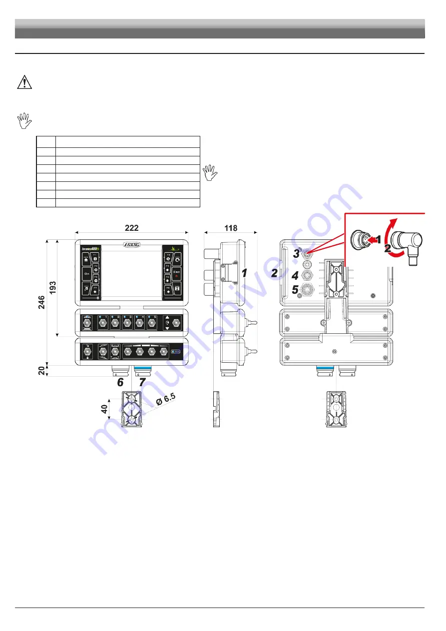 ARAG Bravo 400 S LT Series Use And Maintenance Download Page 8