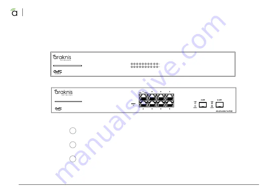 Araknis Networks 210 Series Quick Start Manual Download Page 10