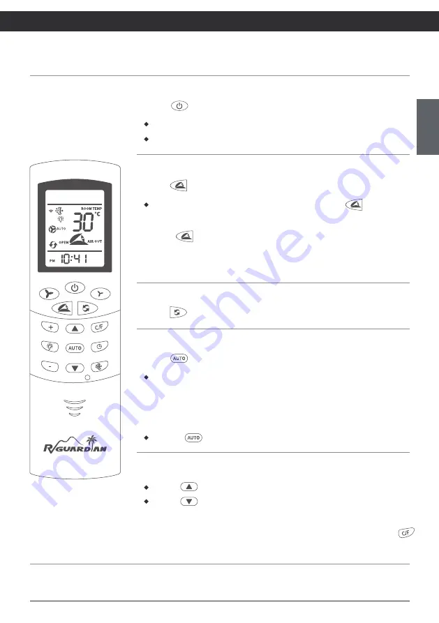 ARANA T1000 Installation And Operating Instructions Manual Download Page 23