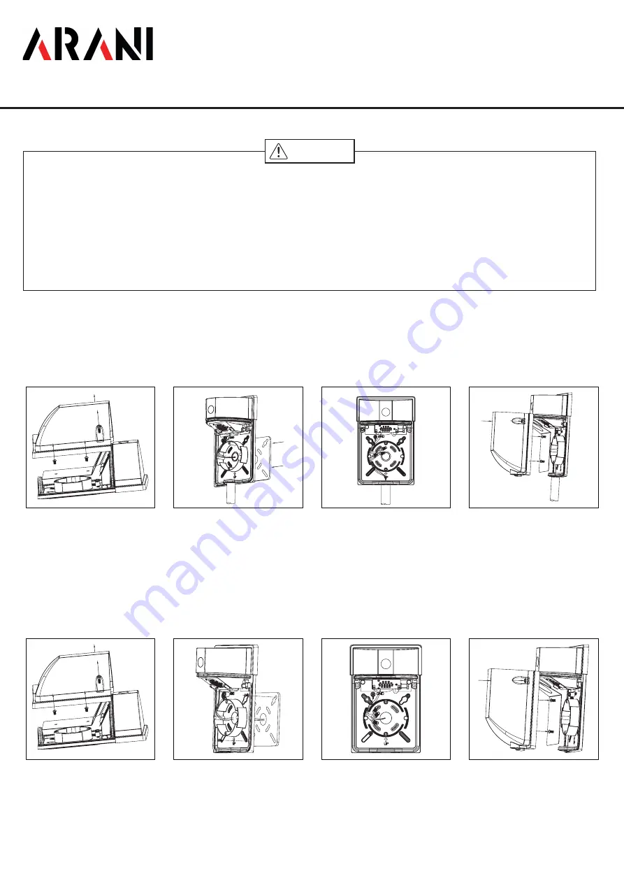 ARANI LED WALL PACK 10 Скачать руководство пользователя страница 1