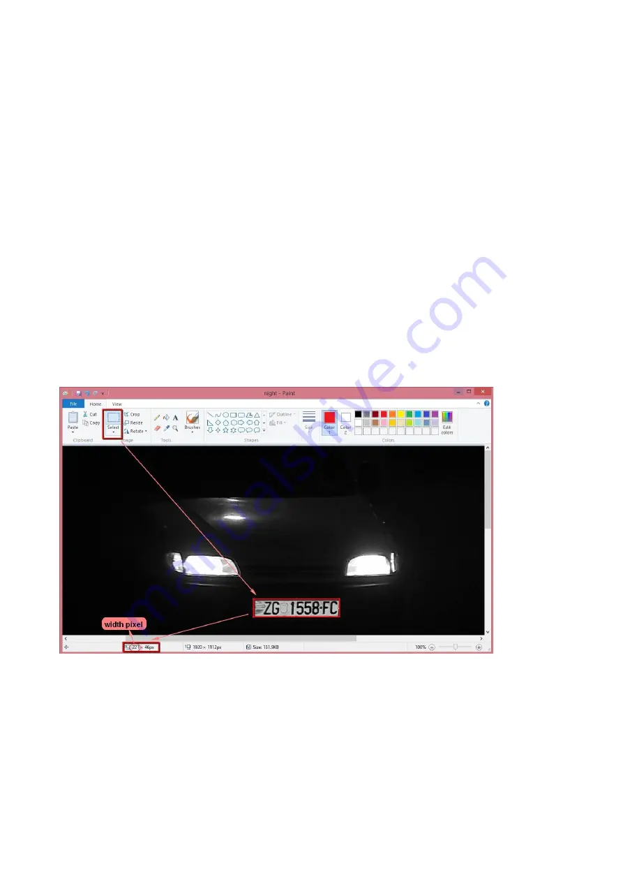 Aras HikVision ANPR DS-2CD4A26FWD-IZSWG-P Quick Manual Download Page 6