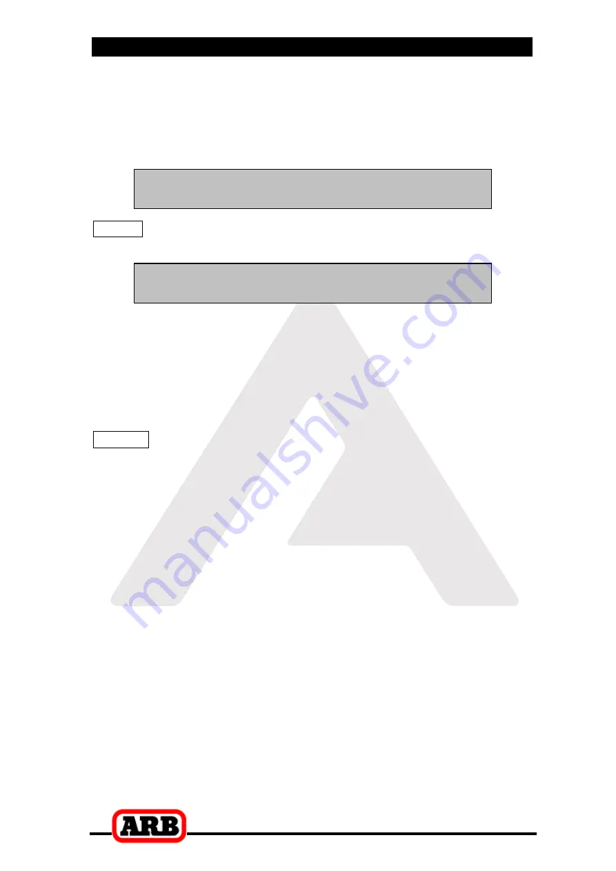 ARB AIRLOCKER RD109 Installation Manual Download Page 16