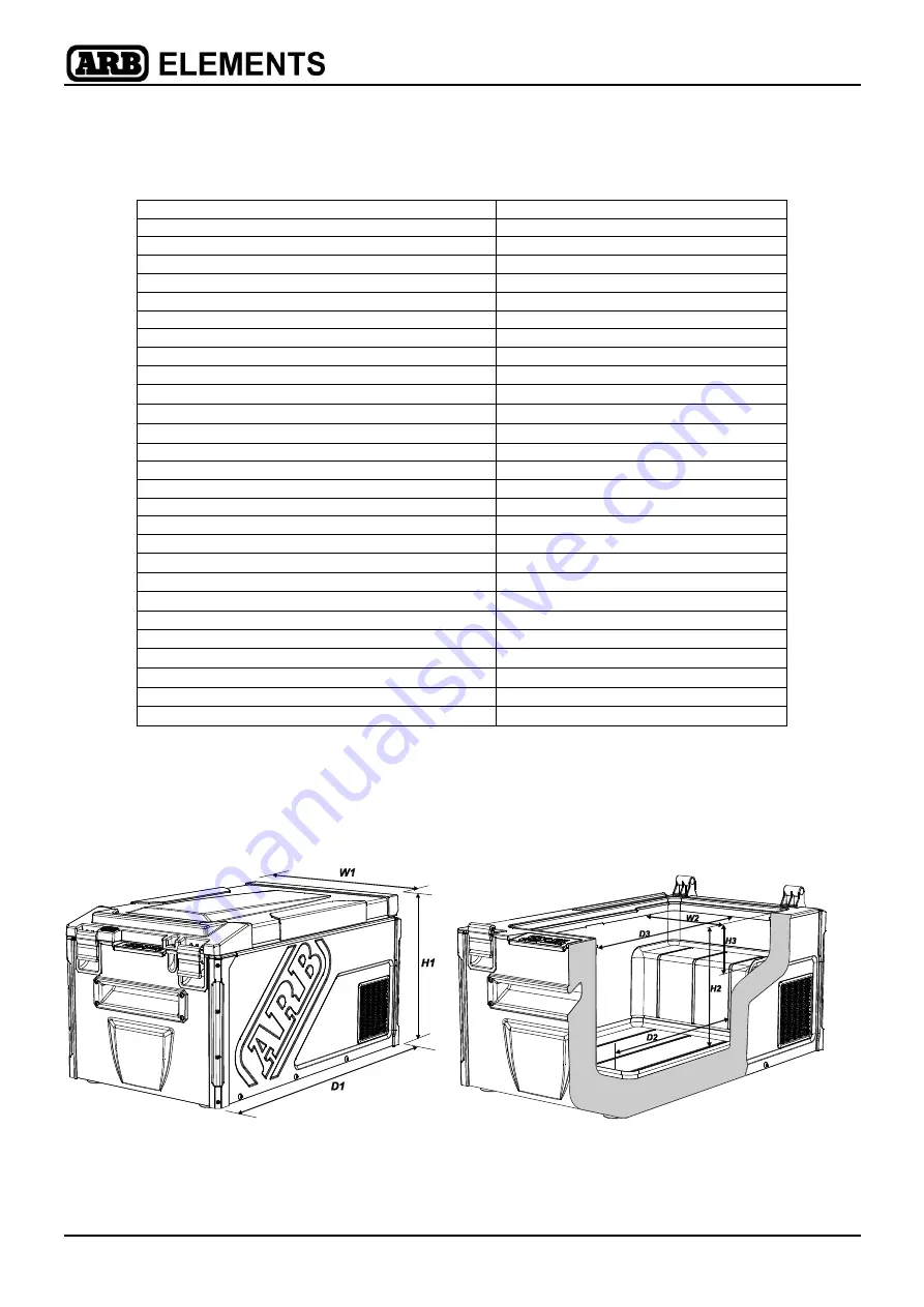 ARB ELEMENTS Operating And Service Manual Download Page 24