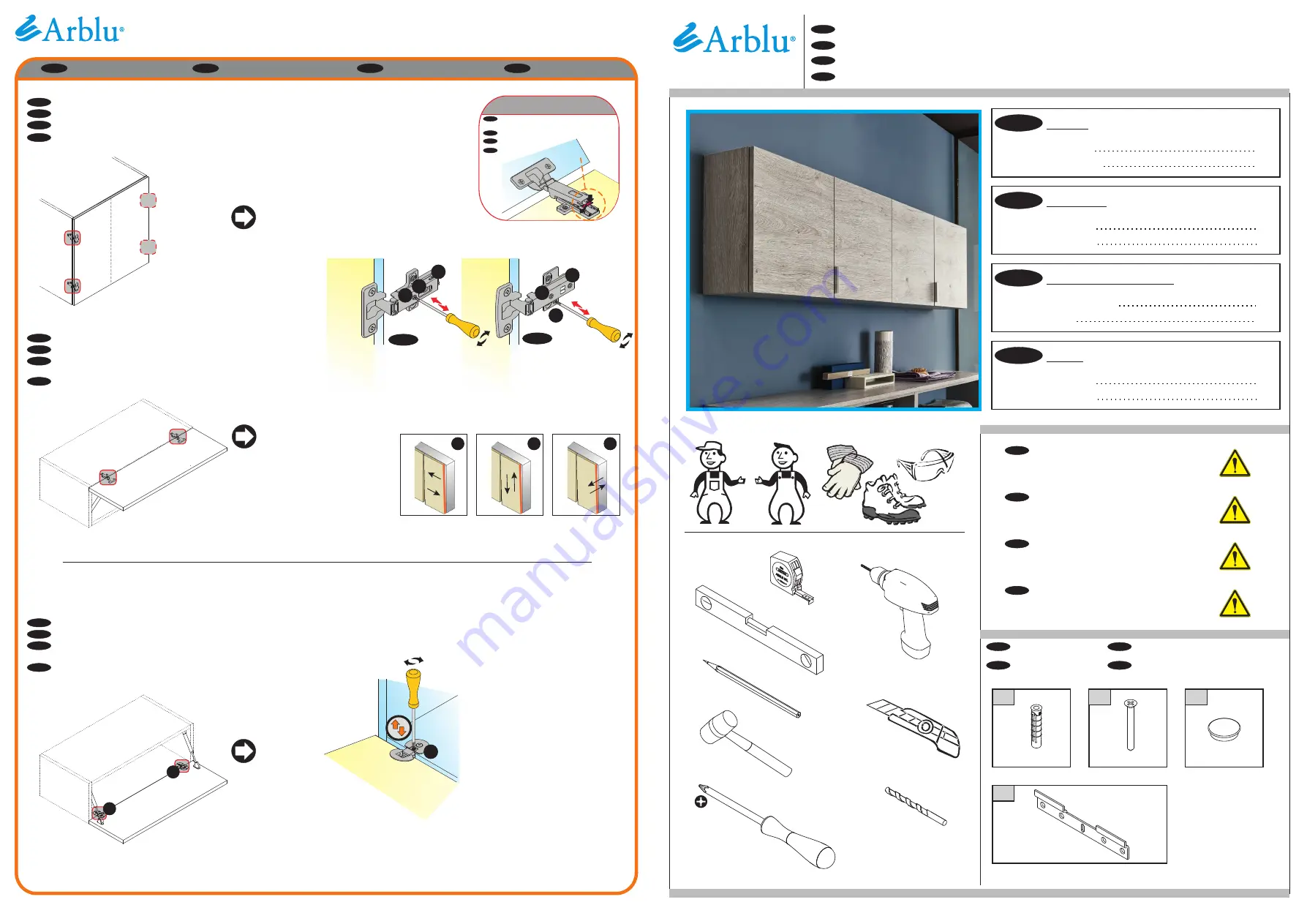 Arblu PENSILI Assembly Instructions Download Page 1