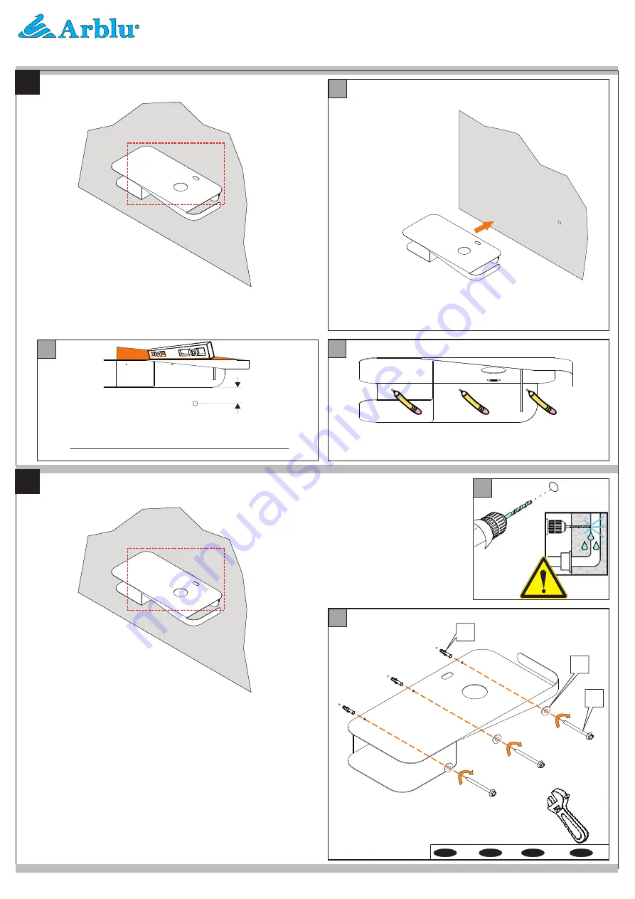 Arblu TULIP CONSOLE Assembly Instructions Download Page 2