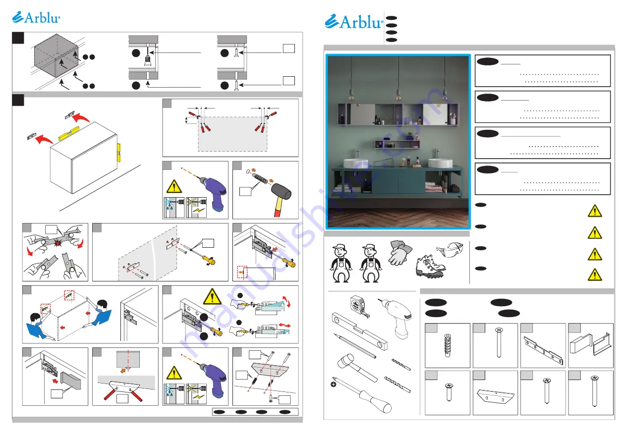 Arblu TULIP Assembly Instructions Download Page 1