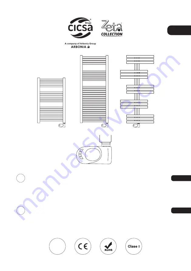 Arbonia CICSA CUADRO User Manual Download Page 1