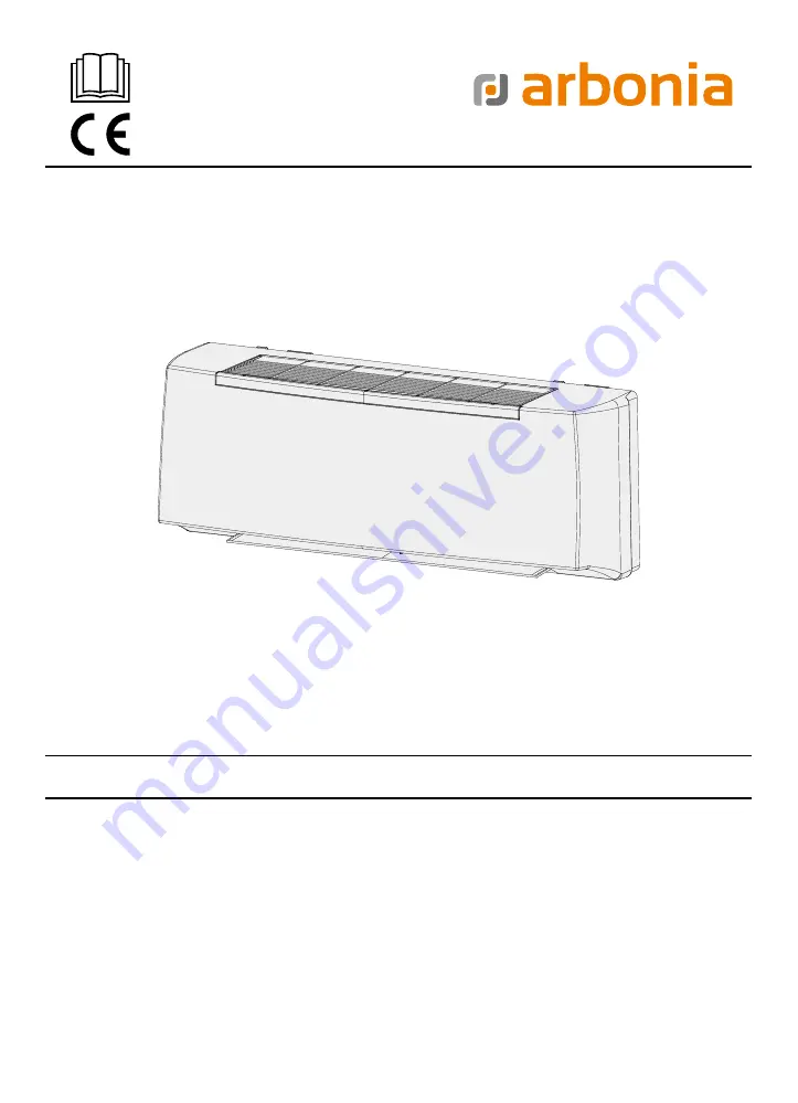 Arbonia DXA-ECM Installation And Maintenance Manual Download Page 1