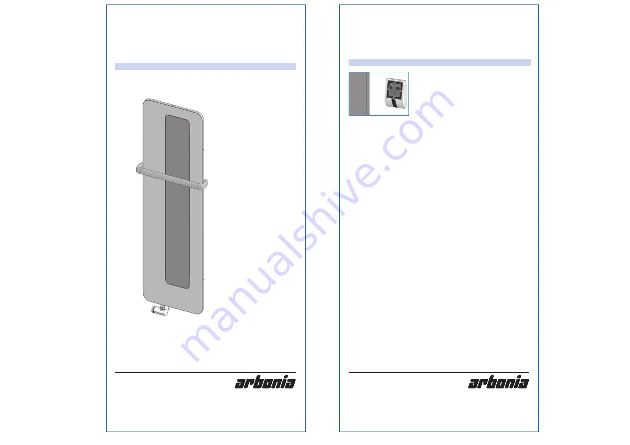 Arbonia OPTOTHERM KQE Instructions For Installation Download Page 1