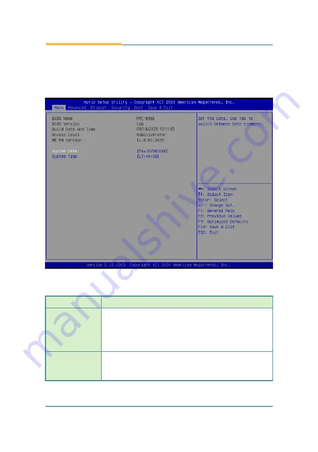 Arbor Technology FPC-9000-V1 User Manual Download Page 72