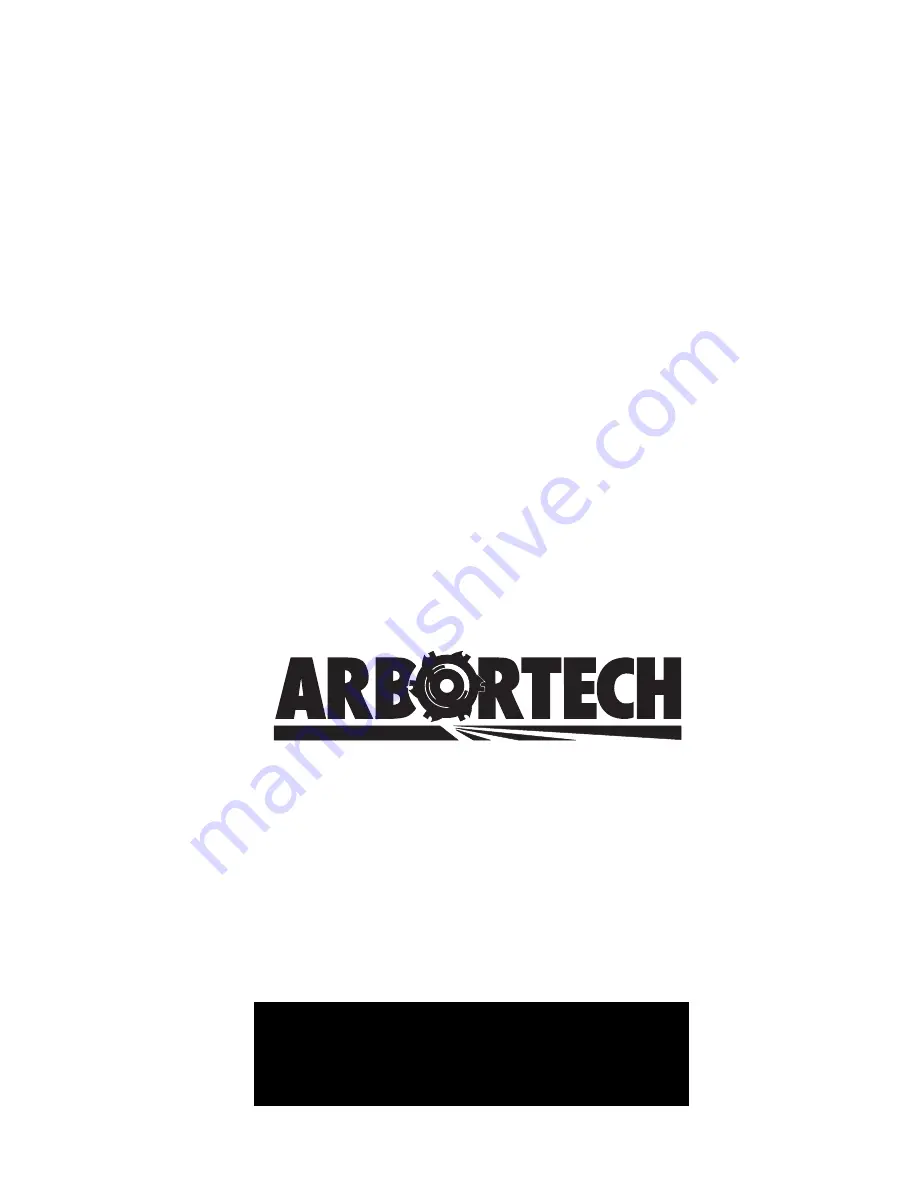 Arbortech Mini-Grinder Owner'S Instruction Manual Download Page 20