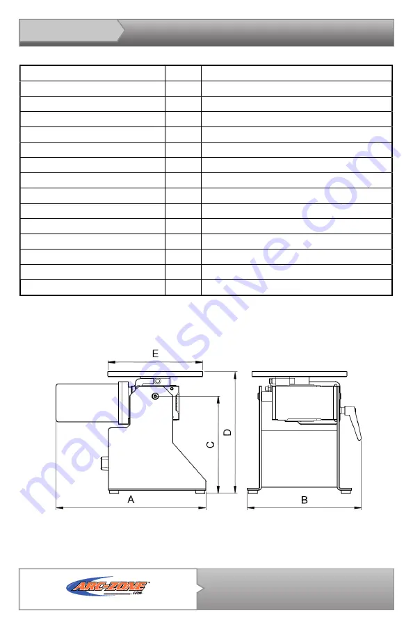 Arc-Zone A-PT-051-PRO Скачать руководство пользователя страница 8