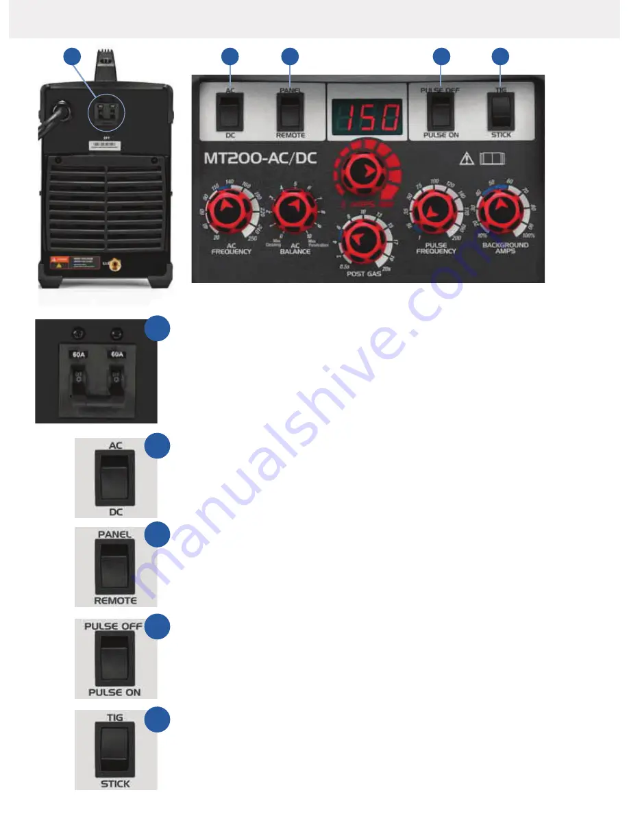 Arc-Zone MT200-AC/DC Owner'S Manual Download Page 10