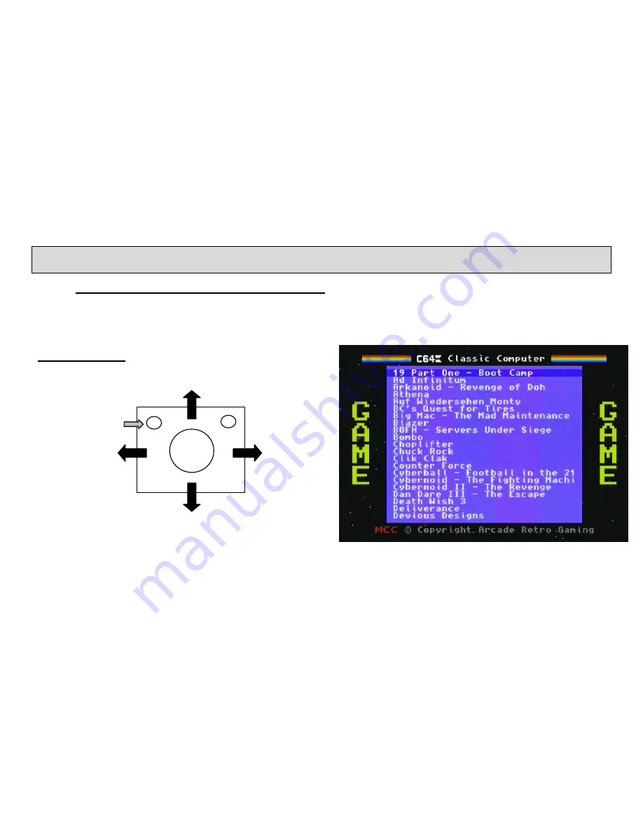 Arcade Retro Gaming MCC-216 Operating Manual Download Page 14